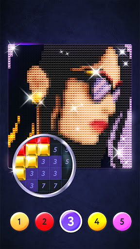 Captura de pantalla de Mágico pintar con diamantes
