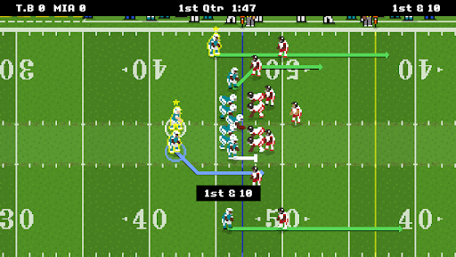 Captura de pantalla de Retro Bowl