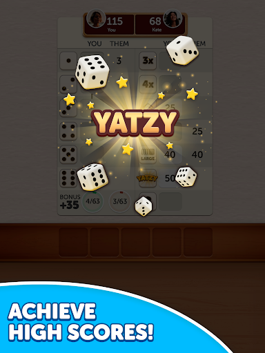 Captura de pantalla de Dice Yatzy - Classic Fun Game