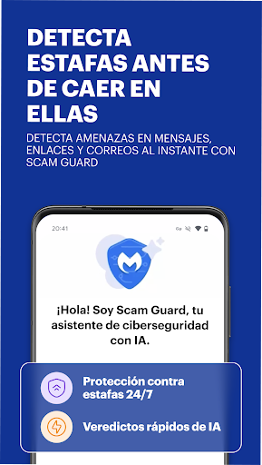 Captura de pantalla de Malwarebytes - VPN y antivirus