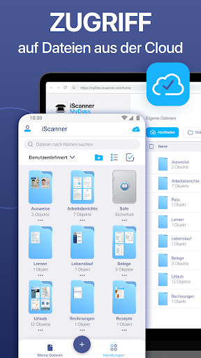 iScanner: PDF-Scanner-App Screenshot