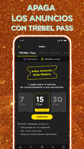 Captura de pantalla de TREBEL: Video, Musica & MP3