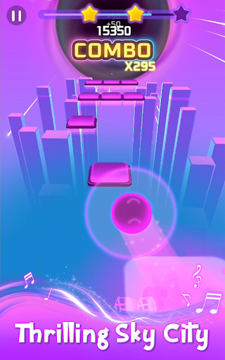 Captura de pantalla de Running Ball:Music Color Dance