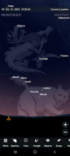Captura de pantalla de SkySafari 7 Pro
