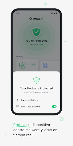 Captura de pantalla de TotalAV Seguridad Móvil