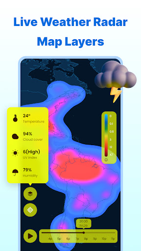 Weather app - Radar & Widget screenshot