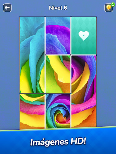 Captura de pantalla de Jigsawcard Solitaire Puzzle