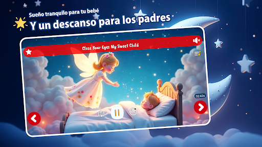 Captura de pantalla de Canciones para Dormir al Bebé