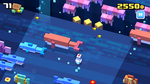 Captura de pantalla de Crossy Road
