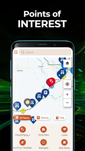 Captura de pantalla de Hammer: Truck GPS & Maps