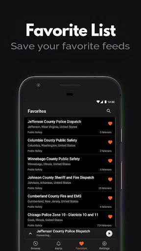 Police Scanner - Live Radio Screenshot