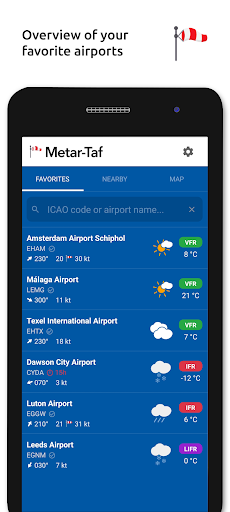 Captura de pantalla de Metar-Taf - Decodificador