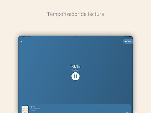 Captura de pantalla de Bookmory - book tracker