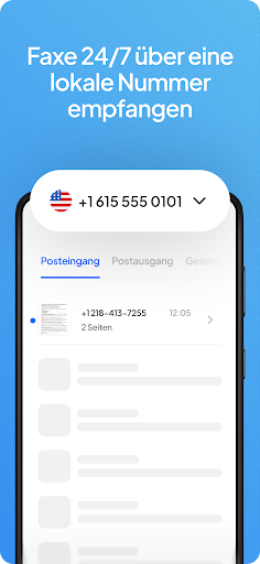 Fax.Plus - Sicheres Online-Fax Screenshot