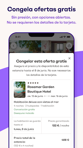 Captura de pantalla de Ofertas Vio: viajes y hoteles