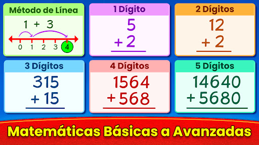 Captura de pantalla de Juegos de Matemáticas español
