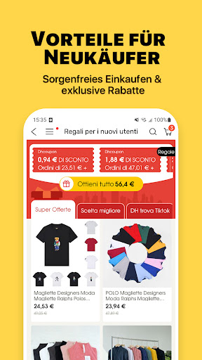 DHgate-online großhändler Screenshot