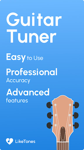 Guitar Tuner - LikeTones screenshot