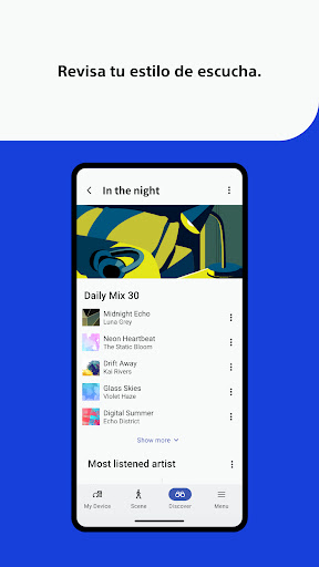 Captura de pantalla de Sony | Sound Connect