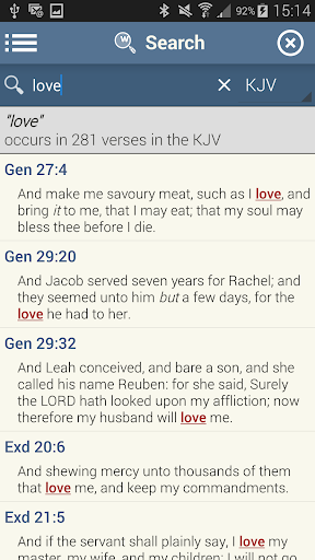 Blue Letter Bible screenshot