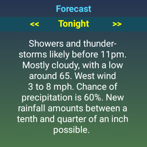Captura de pantalla de SkyHalo Weather for Wear OS