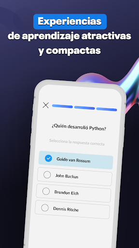 Captura de pantalla de Aprende Python – Code Lab