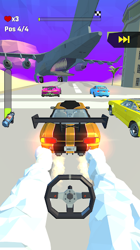 Captura de pantalla de Crazy Rush 3D - A correr