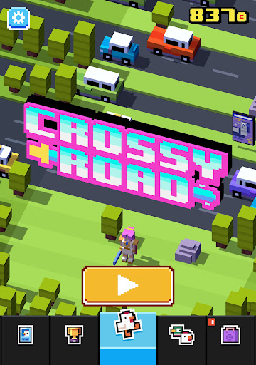 Captura de pantalla de Crossy Road