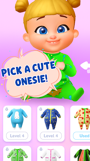 Captura de pantalla de My Baby Care Virtual Baby Care