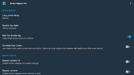 Captura de pantalla de Button Mapper: Remap your keys