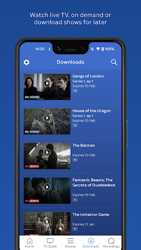 Sky Go screenshot