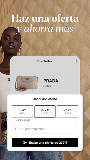 Captura de pantalla de Vestiaire Co Moda Segunda Mano