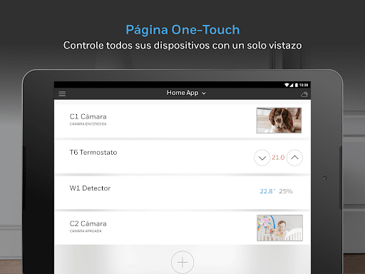 Captura de pantalla de Resideo - Smart Home