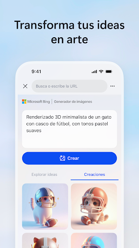 Captura de pantalla de Microsoft Bing Búsqueda