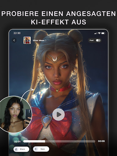 Glam AI Video & Foto Erstellen Screenshot