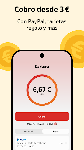Captura de pantalla de AttaPoll - ganar dinero