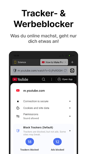 Vivaldi Browser–Schnell&Sicher Screenshot