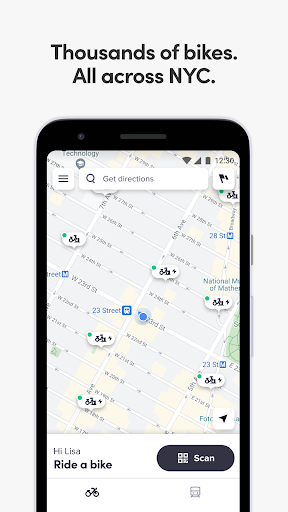 Captura de pantalla de Citi Bike