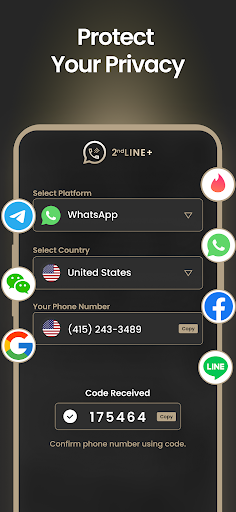2nd Line+ Second Phone Number screenshot
