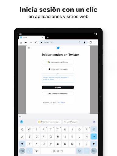 Captura de pantalla de 1Password: Password Manager