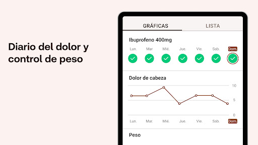 Captura de pantalla de MyTherapy Alerta Medicamentos