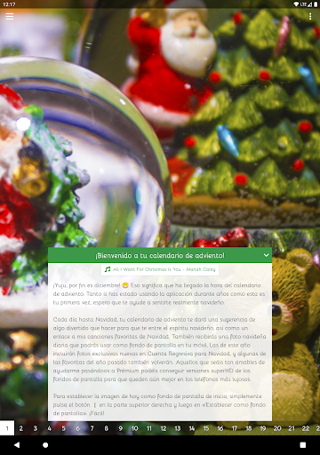 Captura de pantalla de Cuenta Regresiva para Navidad