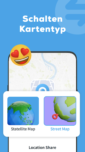 Standortfreigabe Screenshot