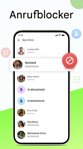Telefonwähler - Kontakte Screenshot