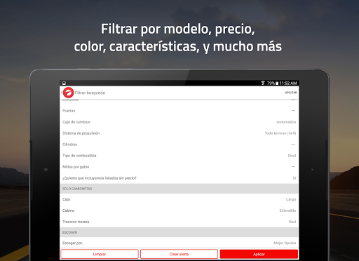 Captura de pantalla de Autolist