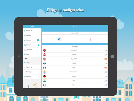 Captura de pantalla de Un Nombre de bebé juntos