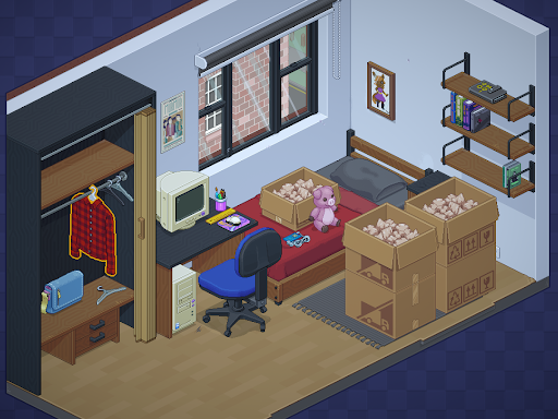 Captura de pantalla de Unpacking