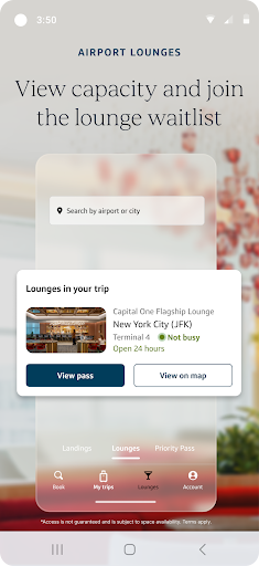 Capital One Travel screenshot