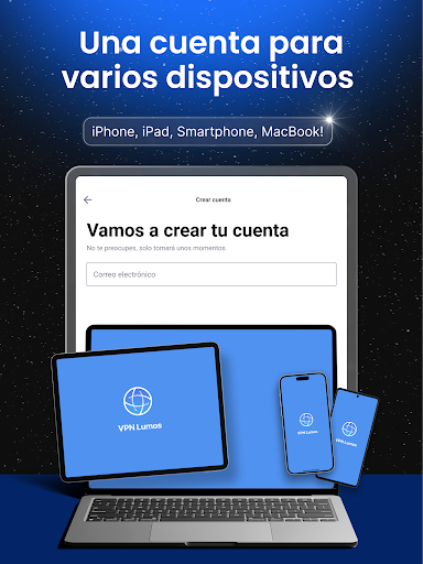 Captura de pantalla de VPN Lumos: VPN fácil de usar