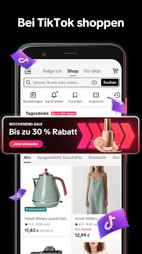 TikTok: Videos, Shop und LIVE Screenshot